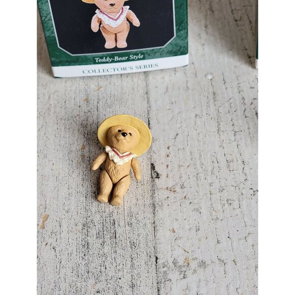 Hallmark Miniature beary more bear Variety ornament Xmas set - Picture 2 of 5